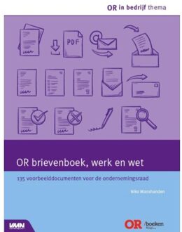 Vakmedianet OR brievenboek, werk en wet - Boek Niko Manshanden (9462156018)