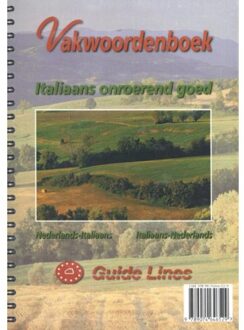 Vakwoordenboek / Italiaans onroerend goed - Boek Peter Gillissen (9074646522)