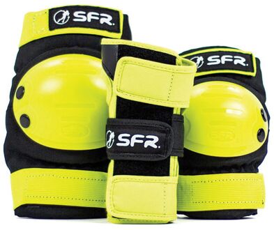 Valbescherming setUnisex - Geel/Zwart