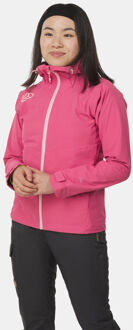 Valdur Hardshell Jas Dames Roze - S
