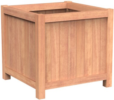 Valencia 100x100x95 cm houten bloembak