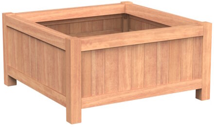Valencia 120x120x60 cm houten bloembak