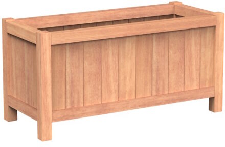 Valencia 120x50x60 cm houten bloembak