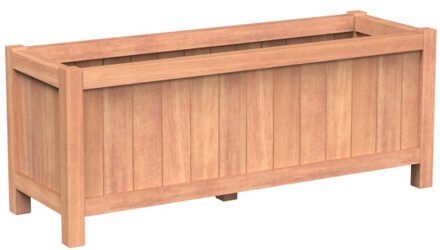 Valencia 150x50x60 cm houten bloembak