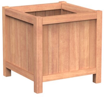 Valencia 70x70x70 cm houten bloembak
