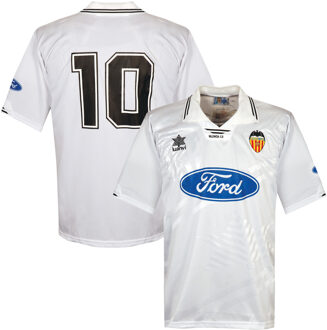 Valencia CF Shirt Thuis 1997-1998 + Nummer 10 - Maat XL