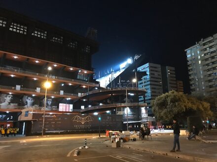 Valencia CF vs FC Barcelona (La Liga) (Vliegtuig)