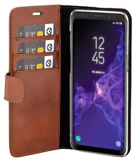 Valenta Booklet Classic Luxe Galaxy S9 Book Case Bruin