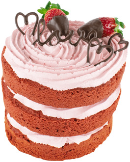 Valentijn Red Velvet Layer Cake