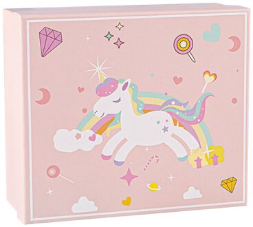 Valentijnsdag Box Roze Bruidstaart Dozen Verpakking Bakkerij Wikkelen Bruiloft Decor Jongen Meisje Feestartikelen Met tas 20X18X8CM