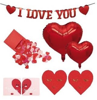 valentijnsdag decoratie kit - love is in the air
