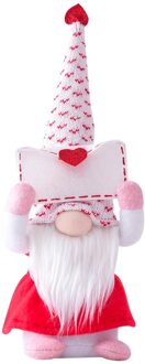 Valentijnsdag Decoraties Slaapkamer Woonkamer Desktop Decoratie Staande Post Wedding Party Decoratie Faceless Pop D S