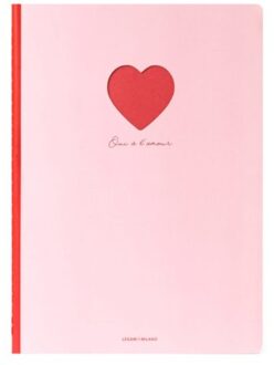 valentijnsdag notitieboekje b5 - heart