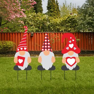 Valentijnsdag St. Patricks Day Party Yard Borden Stakes Huwelijksverjaardag Ornamenten Voor Valentijnsdag Party Leuke Yaerd teken 1