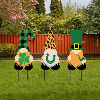 Valentijnsdag St. Patricks Day Party Yard Borden Stakes Huwelijksverjaardag Ornamenten Voor Valentijnsdag Party Leuke Yaerd teken 3