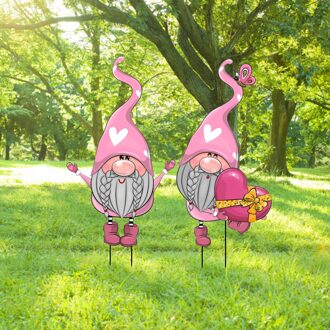 Valentijnsdag St. Patricks Day Party Yard Borden Stakes Huwelijksverjaardag Ornamenten Voor Valentijnsdag Party Leuke Yaerd teken 4