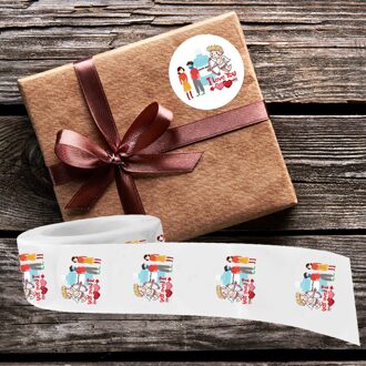 Valentijnsdag Stickers Verjaardagsfeestje Seal Labels Sticker Scrapbooking Cadeau Verpakking Seal Wedding Supply Briefpapier Sticker