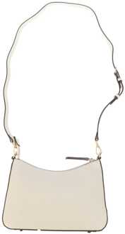 Valentino Accessoires Valentino Posillipo Hobo Bag in Beige Crème