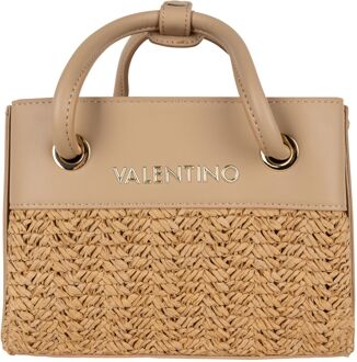Valentino Alexia Summer Shopping Bag naturale handtas dames Beige - H 15 x B 21 x D 9 cm