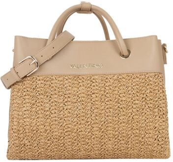 Valentino Alexia Summer Shopping Bag naturale schoudertas dames Beige - H 27 x B 35 x D 15 cm