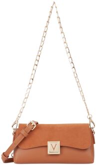 Valentino Evissa Flap Bag cammello damestas Cognac - H 10 x B 20 x D 7 cm