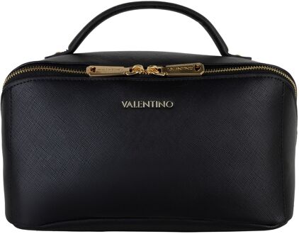 Valentino Faby Re Soft Cosmetic Case nero make-up Zwart - H 14 x B 23 x D 17 cm