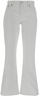 Valentino Flared Jeans voor Vrouwen Valentino , White , Dames - W25,W26,W28