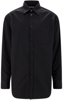 Valentino Herenkleding Shirts Zwart Aw23 Valentino , Black , Heren - 2Xl,Xl,L