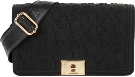 Valentino Jellies Flap Bag nero damestas Zwart - H 15 x B 23,5 x D 8 cm