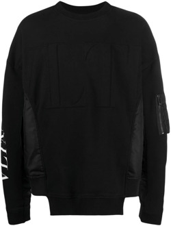 Valentino Katoenen sweatshirt Valentino , Black , Heren