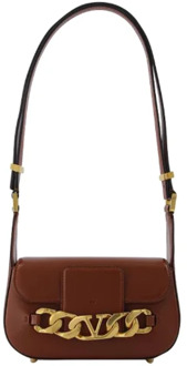 Valentino Leather handbags Valentino , Brown , Dames - ONE Size