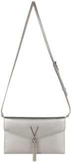 Valentino Luxe Pochette Bag argento damestas Grijs - H 16 x B 27 x D 2 cm