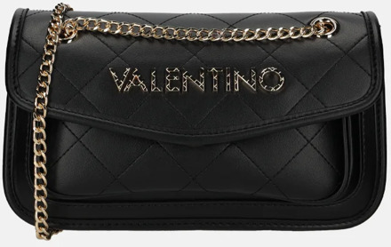 Valentino Mansion Flap Bag nero Damestas Zwart - H 15 x B 26 x D 7