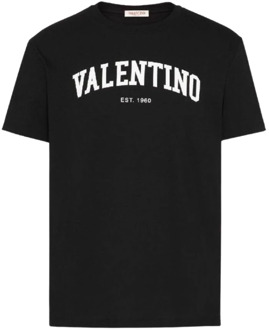 Valentino Stoere Heren T-Shirt - Maten: XL Valentino , Black , Heren - 2Xl,Xl,L