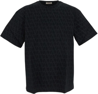 Valentino T-Shirts Valentino , Black , Heren - Xl,L,M,S