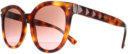 Valentino zonnebril VA4083 501114 Havana Violet to Brown Gradient Bruin
