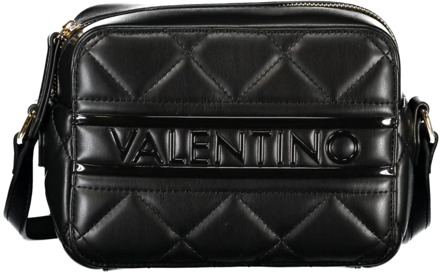 Valentino Zwarte Schoudertas met Verstelbare Band Valentino by Mario Valentino , Black , Dames - ONE Size