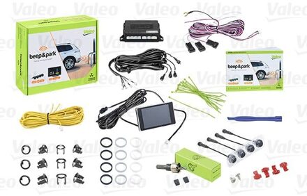 Valeo Beep & Park Kit 2 4 sensoren + 1 lcd-display Montage voor of achter-bumper