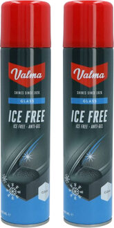 Valma Ruitenontdooier spray - 2x - voor auto - 400 ml - antivries sprays - winter/vorst