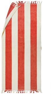 Valmer strandlaken Rood - One size