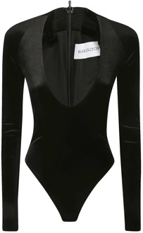 Valon Bodysuit - Stijlvol en Comfortabel 16Arlington , Black , Dames - S,Xs