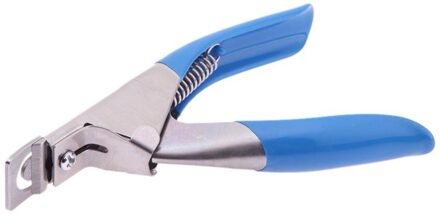 Valse Nail Tips Trimmer Nagels Art Clipper Cutter Nail Tool Rvs Blue Acryl UV Gel Nagelknipper Schaar Manicure