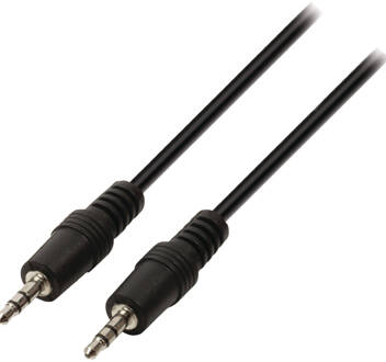 Valueline 3 Meter Audio Aux Kabel 3.5mm Naar 3.5mm Male Jack Zwart