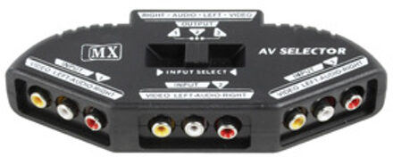Valueline 3-weg Audio/video switch KVM-switch