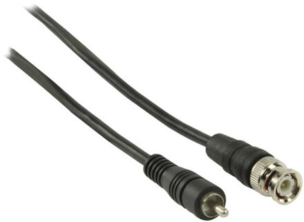Valueline BNC (m) - RCA (m) kabel - 75 Ohm - 3 meter