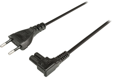 Valueline C7 netsnoer - 5 meter - zwart