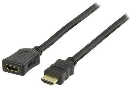 Valueline HDMI Verlengkabel 2 Meter Zwart
