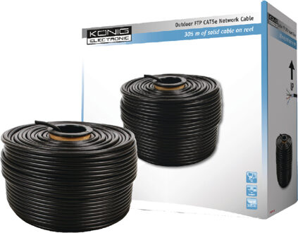 Valueline Konig Netwerkkabel Buiten FTP CAT5e 305 meter