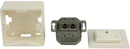 Valueline RJ45 Wandcontactdoos