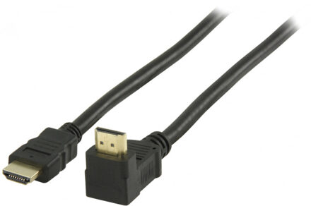 Valueline Valueline, High Speed HDMI Kabel met Ethernet HDMI connector - HDMI connector 270° gehoekt 1,5m (Zwart)
